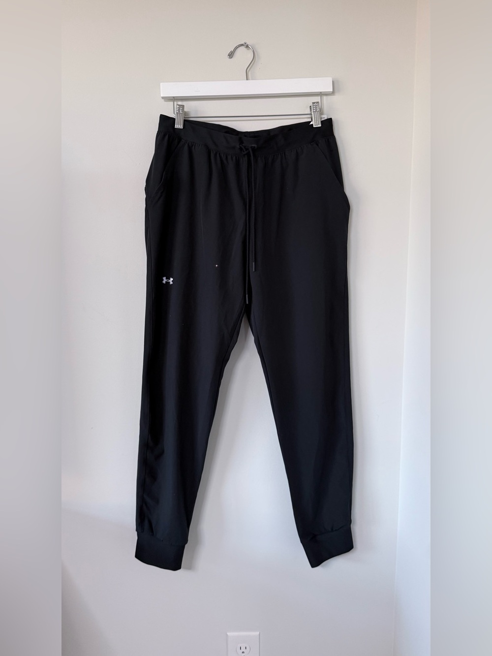 NWT Under Armour UA Armour Sport Woven Women M Pants Jogger Workout Gym Athletic